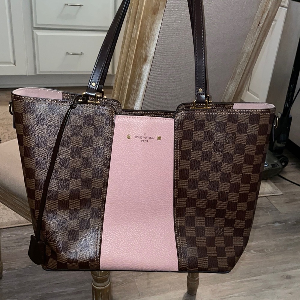 Louis Vuitton jersey tote bag
